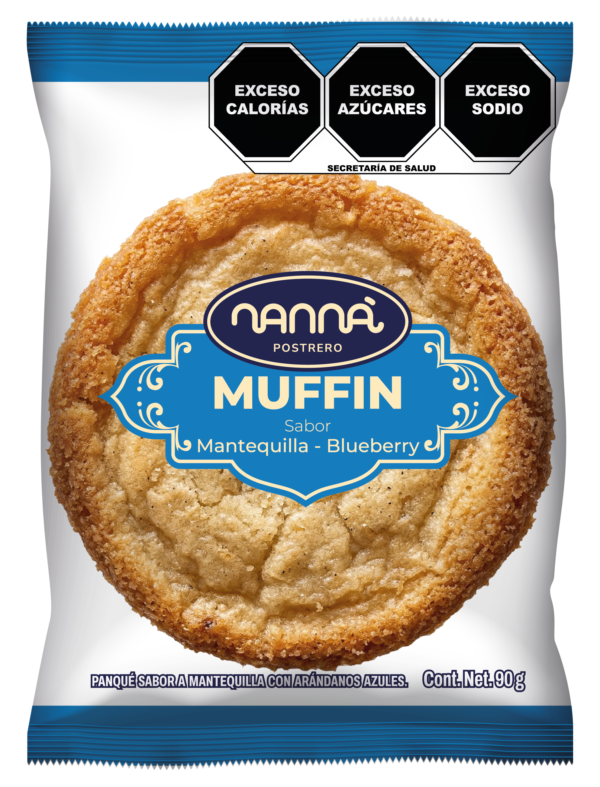 Muffin de Nuez